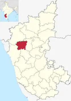 Location in Karnataka