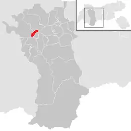 Location in the district