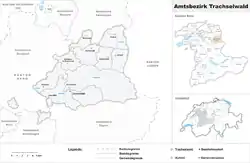 Location of Trachselwald District