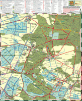 Map of the Schönwalde-Glien municipality, western part