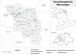 Location of Oberaargau District