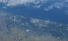 The Kashiwazaki-Kariwa Nuclear Power Plant as seen from space.