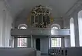 Church room facing organ (north)