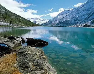  A view of Katun Nature Reserve, a Russian 'zapovednik' (strict nature reserve) located in the highlands of the central Altai Mountains of south Siberia