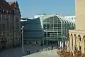 Chemnitz is a shopping destination. Photo shows the Peek & Cloppenburg store in the city centre.