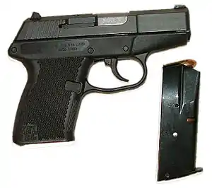 P-11 9 mm with loaded magazine