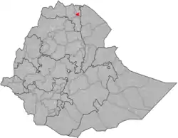 Location of Kilte Awulaelo