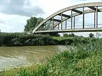 Bridge over Keleti Canal near Hajdúnánás