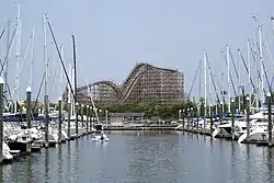 Kemah marina and boardwalk