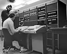 Original developers of Unix at work on a PDP-11