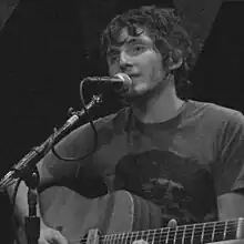 Kenny Vasoli playing at the Bowery Ballroom in New York City in 2009