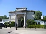 Entrance Gateway opposite Wellington Road, Harrow Road