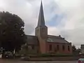 The church of Erondegem side-view