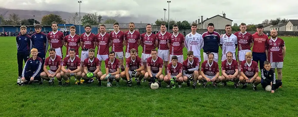 The Cromane senior football team that won the 2017 Kerry Novice championship. They beat Moyvane 1–12 to 0–12 in the final played on Sunday, 8 October, at Strand Road, Tralee.