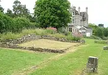 Keynsham Abbey, remains to the south of No.3 (No.3 not included)