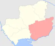 Location in the Kherson Governorate