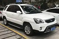 Kia Sportage (KM) Chinese facelift (front)