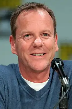 Photograph of Kiefer Sutherland at 2014 San Diego Comic-Con