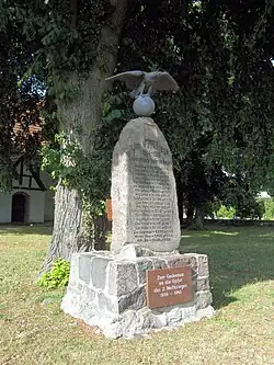 World War I memorial in Kieve