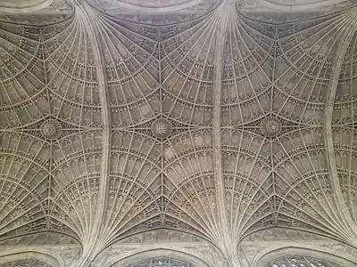 The vault of King's College Chapel