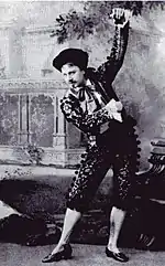 Pavel Gerdt as Pepito in The King's Command. St. Petersburg, 1886