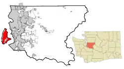 Location in King County