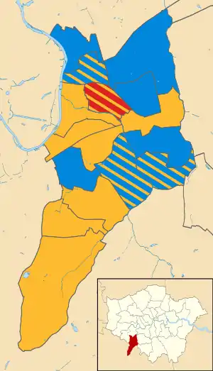 2006 results map