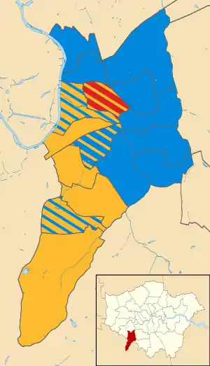 2014 results map