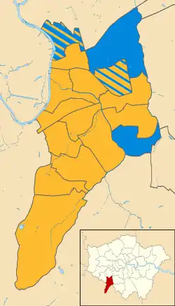 2018 results map