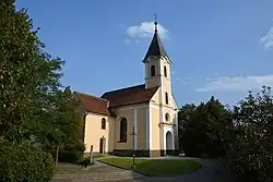 Catholic church in Lödersdorf