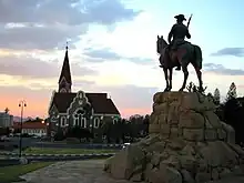 Christ Church and Reiterdenkmal