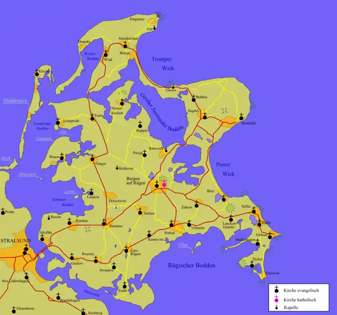Churches on Rügen