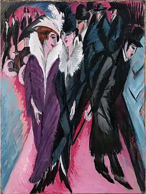 Ernst Kirchner, Die Brücke 1913