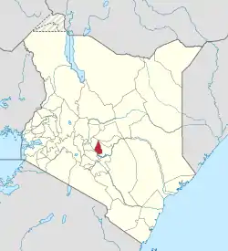 Location in Kenya