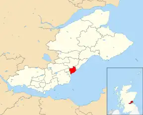 Location of the ward