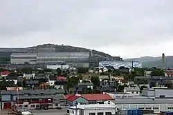 View of the town in June 2013