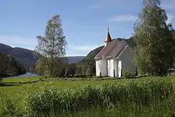 View of the village church