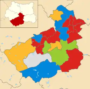 2012 results map