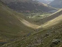 Kirkstone Pass descending to Brothers Water