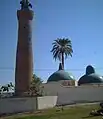 The mosque from behind