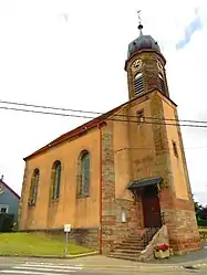 The Lutheran church in Kirrberg