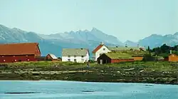 View of the village of Kjerringøy