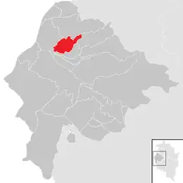 Location in the district