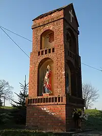 Warmian wayside shrine in Klebark Mały