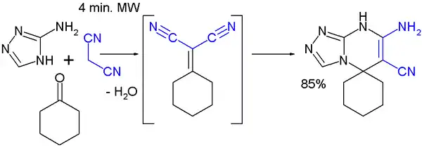 Knoevenagel tandem application