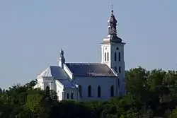 Church of the Nativity of the Virgin Mary in Chełmno, where during World War II Jews were held overnight prior to their transfer to the old Chełmno castle, which served as an extermination camp.