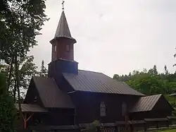 The wooden Visitation of the Blessed Virgin Mary church