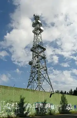 Transmission tower of the Kolbenberg