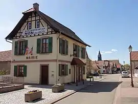 The town hall in Kolbsheim