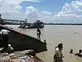 The Steamer Jetty as seen from Bagbazar Ghat